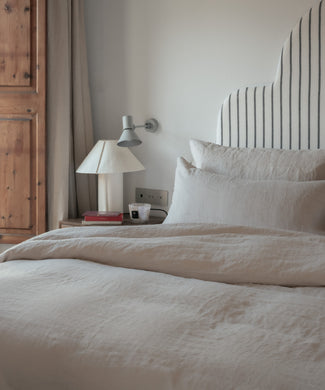 Dekbedovertrekset 100% Gewassen Linnen | Oat