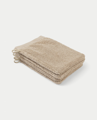 Washandje Latte 16x21 cm | 4 stuks