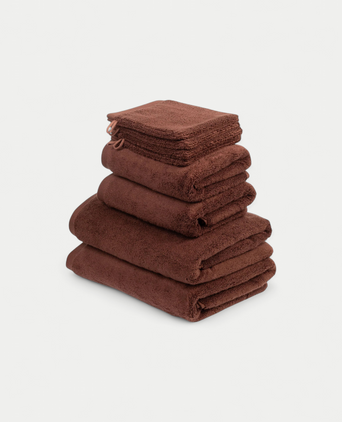 Handdoekset Deluxe (8 st.) | Chestnut