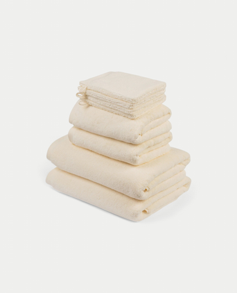 Handdoekset Deluxe (8 st.) | Cream