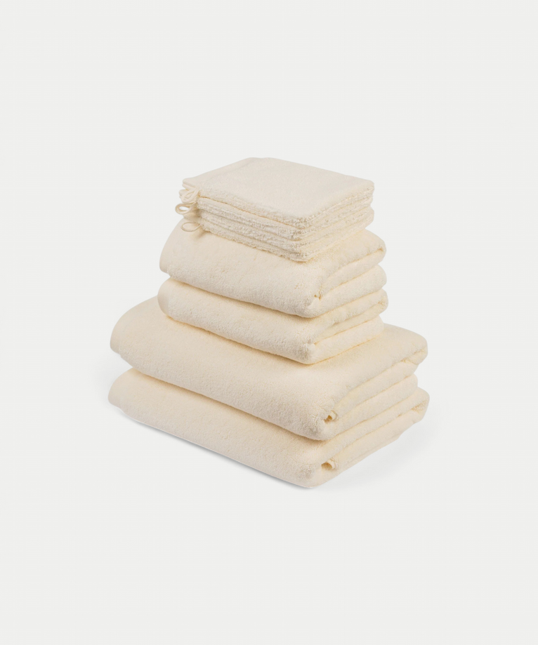 Handdoekset Deluxe (8 st.) | Cream