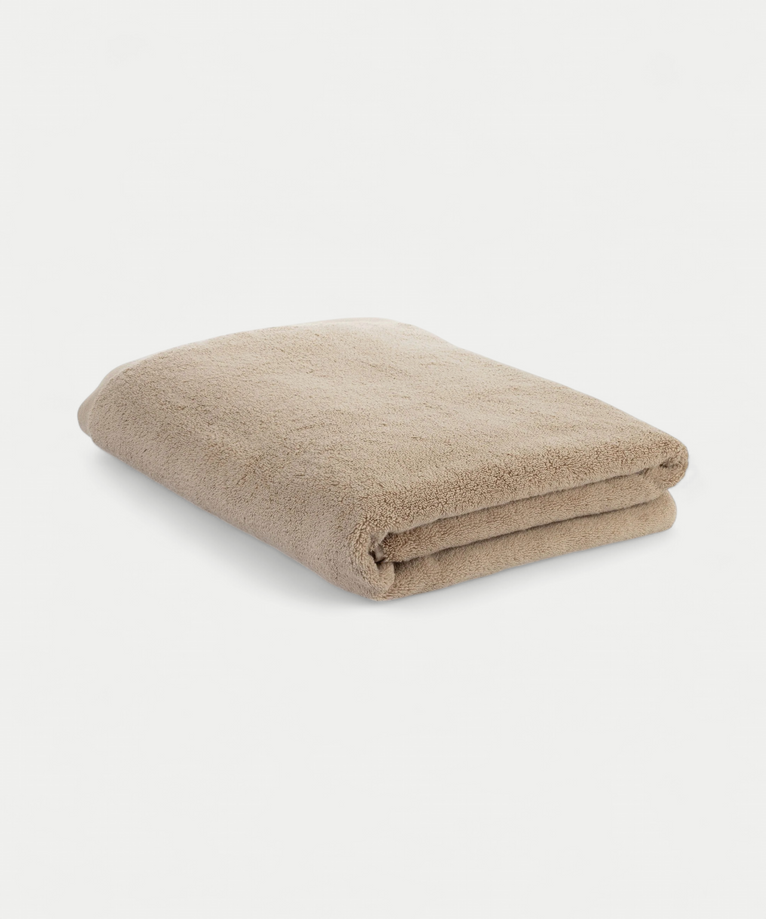 Handdoek zero-twist katoen 100x150 cm | Latte