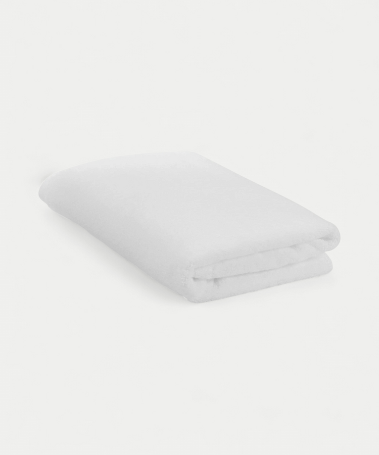 Handdoek zero-twist katoen 70x140 cm | Wit