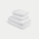 Handdoekset Essential (4 st.) | Wit