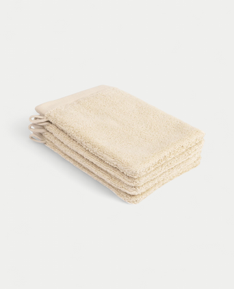 Washandje Cream 16x21 cm | 4 stuks