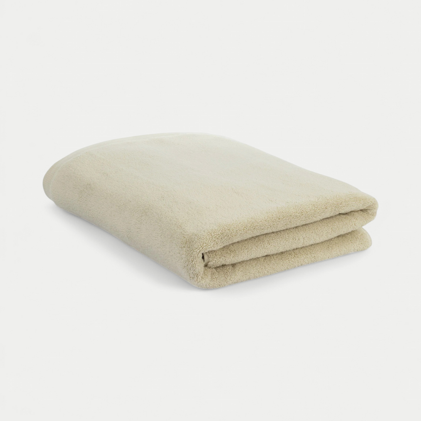Handdoek zero-twist katoen 100x150 cm | Pebble Beach