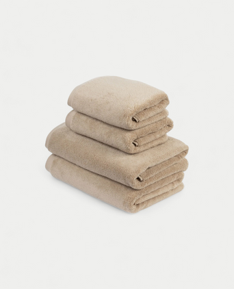Handdoekset Essential (4 st.) | Latte
