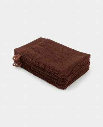 Washandje Chestnut 16x21 cm | 4 stuks