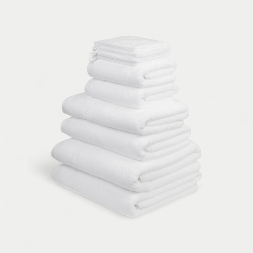 Handdoekset Spa Compleet (10 st.) | Wit