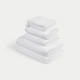 Handdoekset Deluxe (8 st.) | Wit