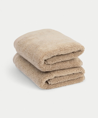 Gastendoekje zero-twist katoen 40x60 cm (2 st.) | Latte