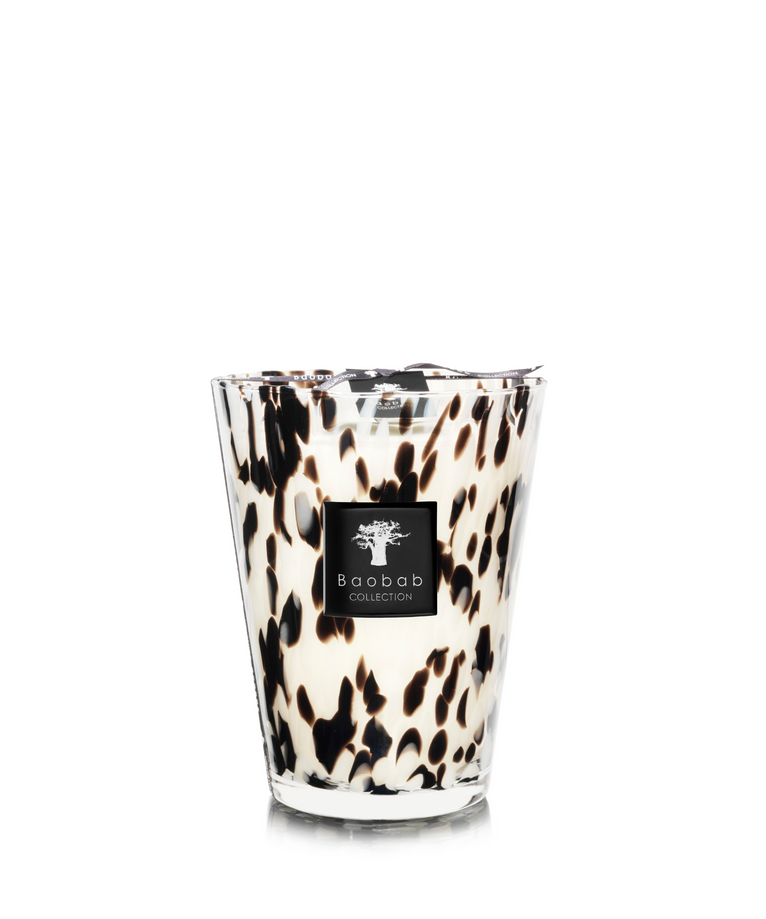 Geurkaars Black Pearls Baobab