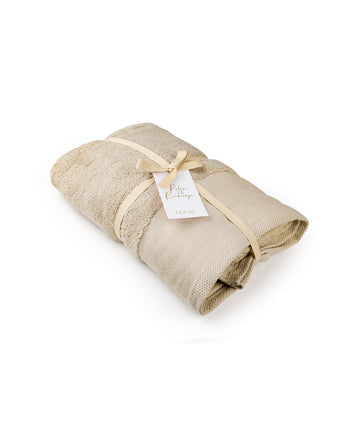 Handdoek zero-twist katoen 70x140 cm | Latte