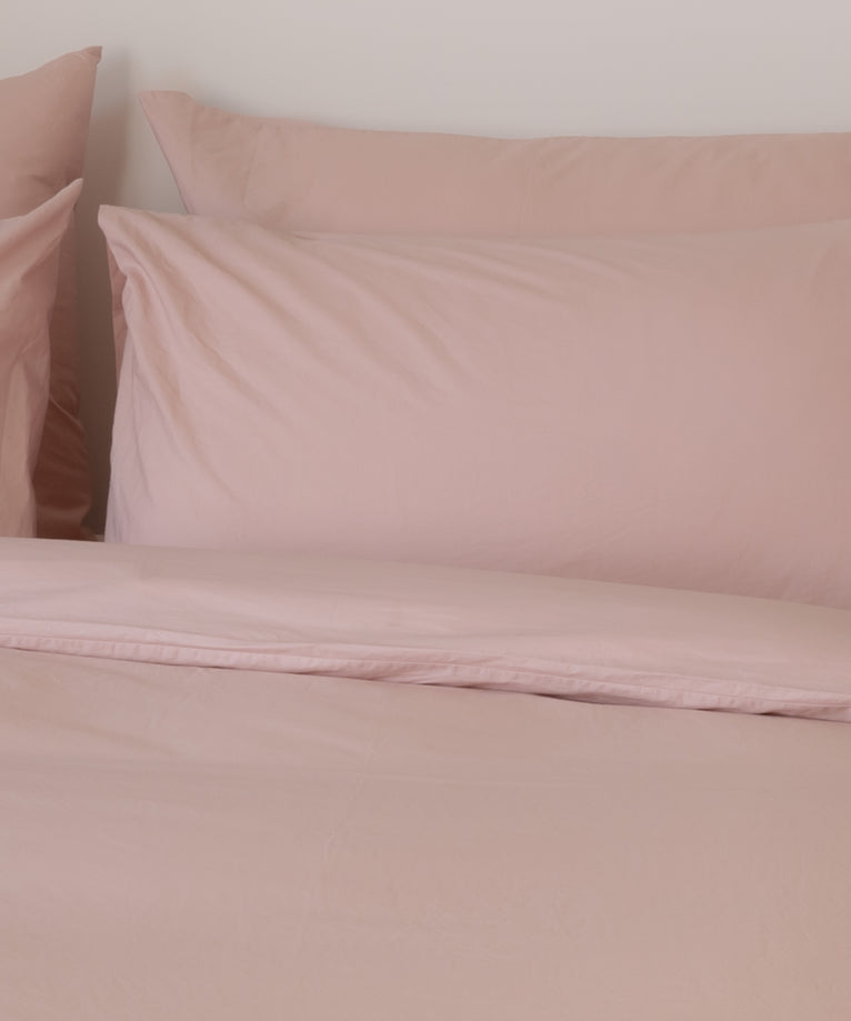 Kussensloop Egyptisch katoen Percal 400TC | Blush Pink